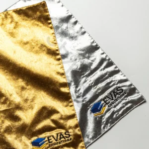 Color Analysis Metallic Drape | Gold & Silver Set | Evas Educations