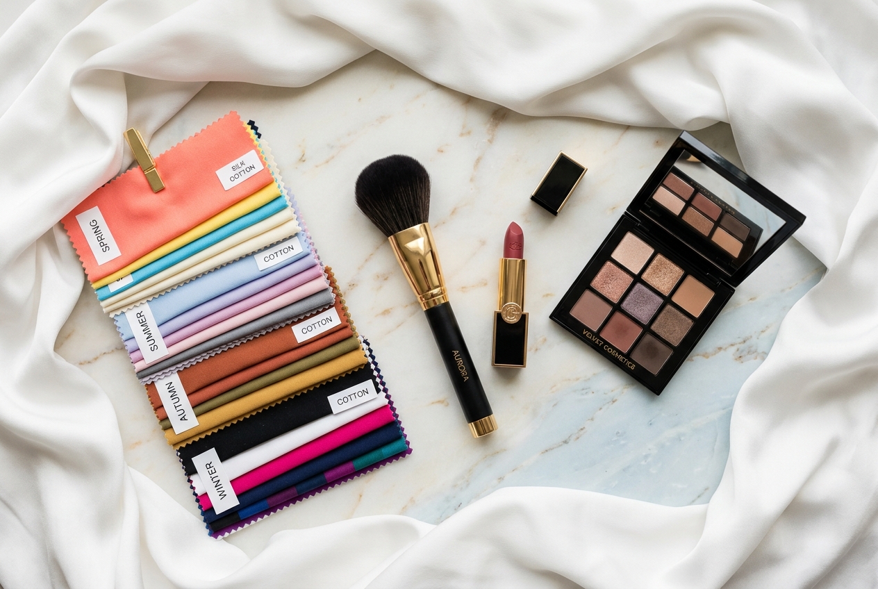 Colour Confidence Makeup and Fabrics